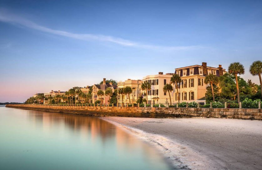 The Battery, South Carolina, USA